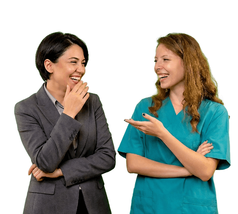 Persönliche Betreuung und feste Ansprechpartner für medizinisches Fachpersonal in der Zeitarbeit